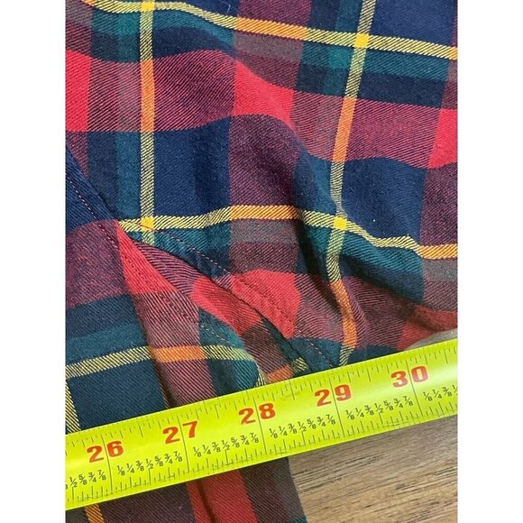 Lot of 2 Duluth Trading Co Shirts 4XL Flannel Plaid Mens Relaxed Fit - Picture 8 of 10